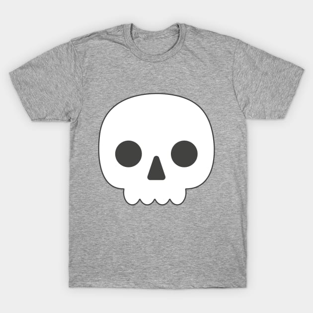 Simple Skull T-Shirt by Sam Pernoski